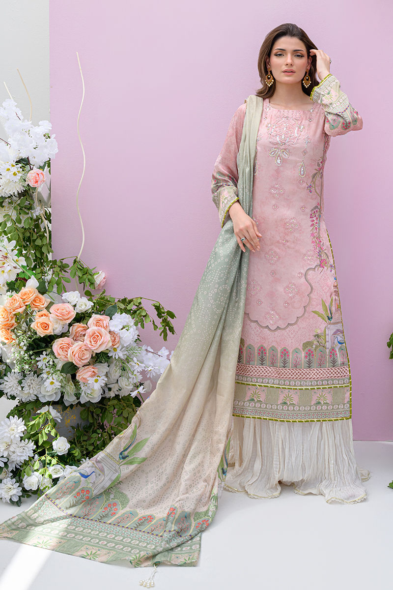 Fatima Khan | Eid Digital Silk Prints | Petaluxe - Official Fatima Khan stockist in UK - Sakeena London