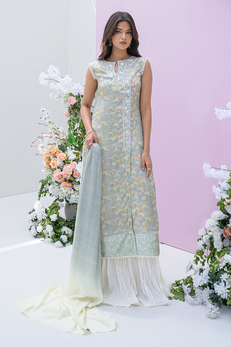 Fatima Khan | Eid Digital Silk Prints | Dandelions - Official Fatima Khan stockist in UK - Sakeena London