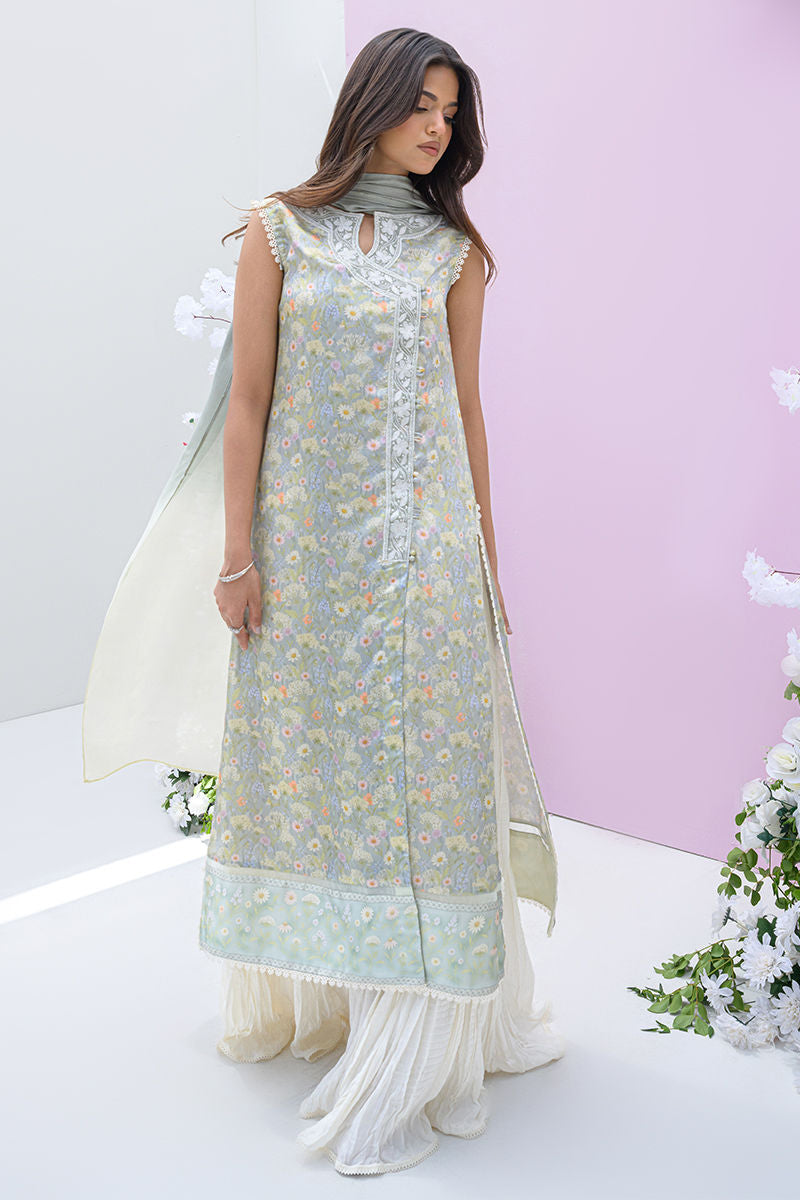 Fatima Khan | Eid Digital Silk Prints | Dandelions - Official Fatima Khan stockist in UK - Sakeena London