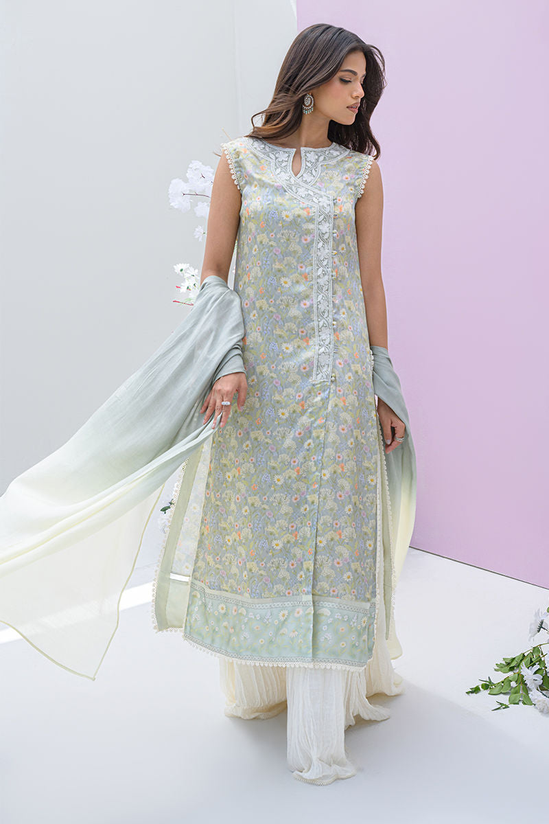 Fatima Khan | Eid Digital Silk Prints | Dandelions - Official Fatima Khan stockist in UK - Sakeena London