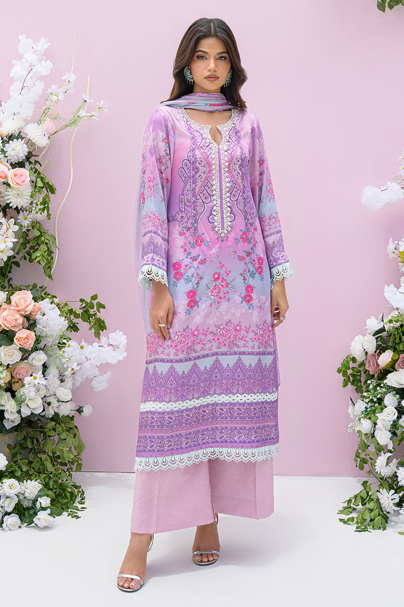 Fatima Khan | Eid Digital Silk Prints | Gardenia - Official Fatima Khan stockist in UK - Sakeena London