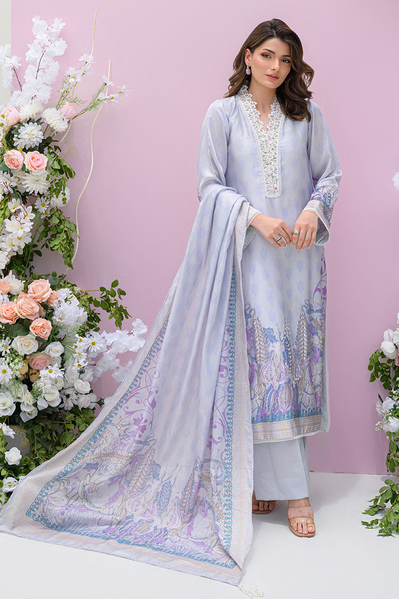 Fatima Khan | Eid Digital Silk Prints | Dawn - Official Fatima Khan stockist in UK - Sakeena London