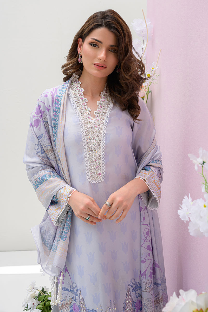Fatima Khan | Eid Digital Silk Prints | Dawn - Official Fatima Khan stockist in UK - Sakeena London