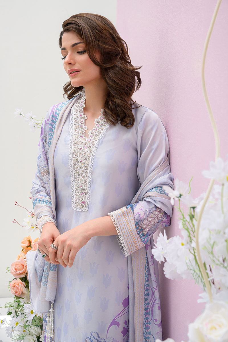 Fatima Khan | Eid Digital Silk Prints | Dawn - Official Fatima Khan stockist in UK - Sakeena London