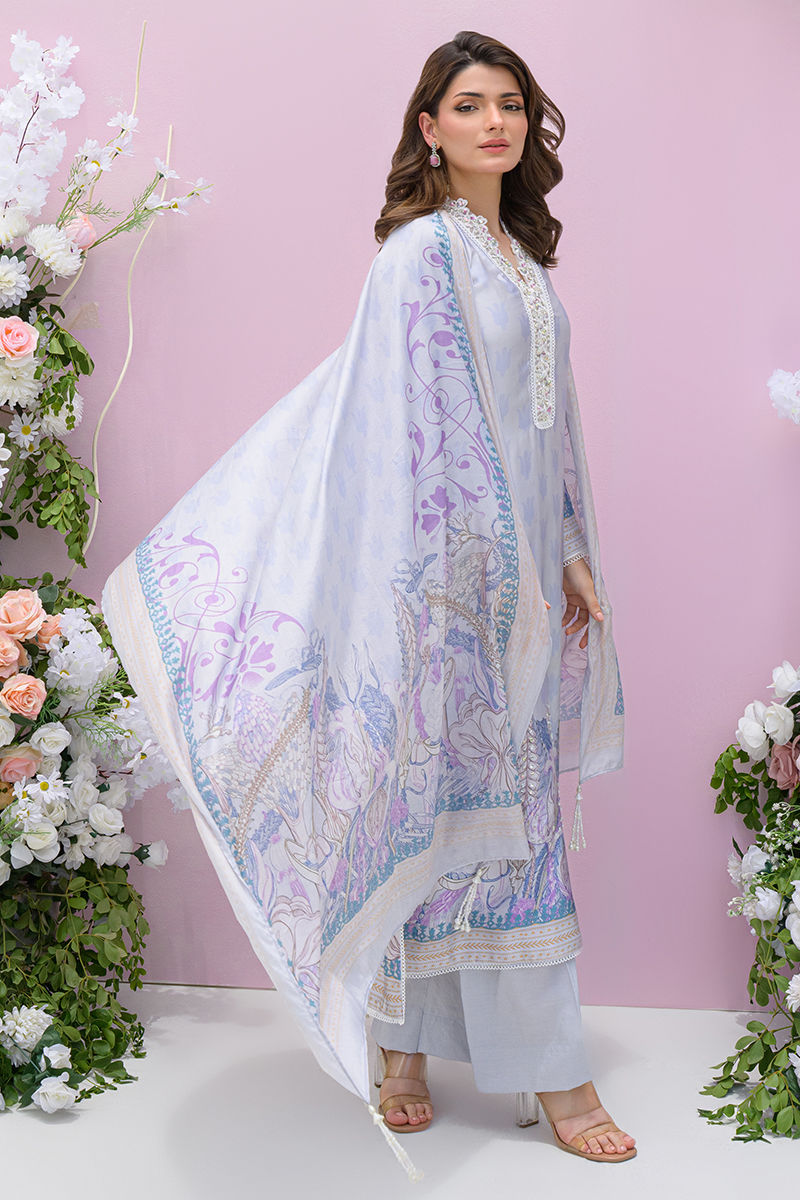 Fatima Khan | Eid Digital Silk Prints | Dawn - Official Fatima Khan stockist in UK - Sakeena London