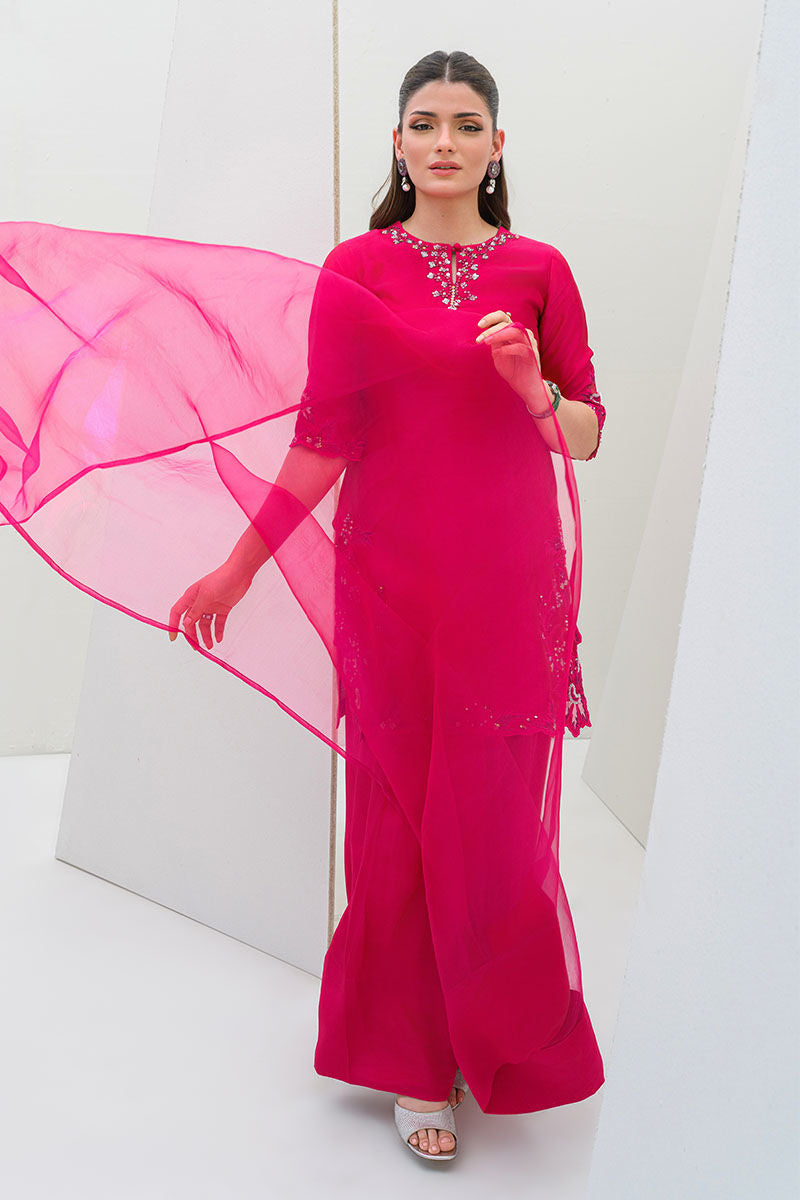 Fatima Khan | Serene Eid Luxe Pret | Pinktastic - Official Fatima Khan stockist in UK - Sakeena London