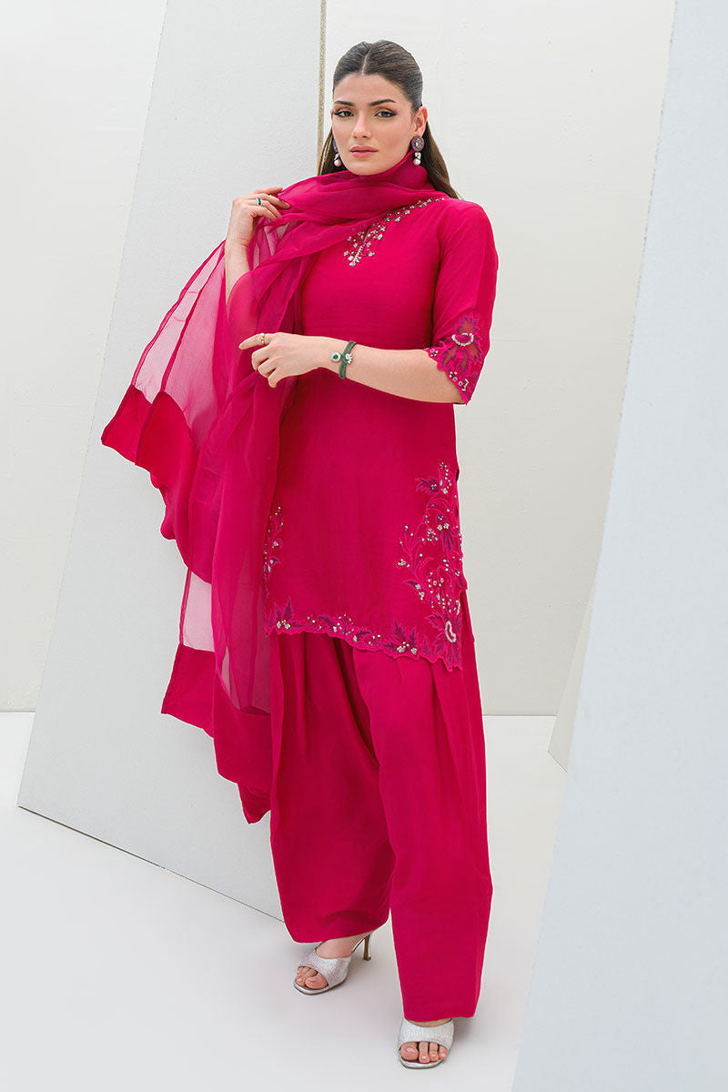 Fatima Khan | Serene Eid Luxe Pret | Pinktastic - Official Fatima Khan stockist in UK - Sakeena London