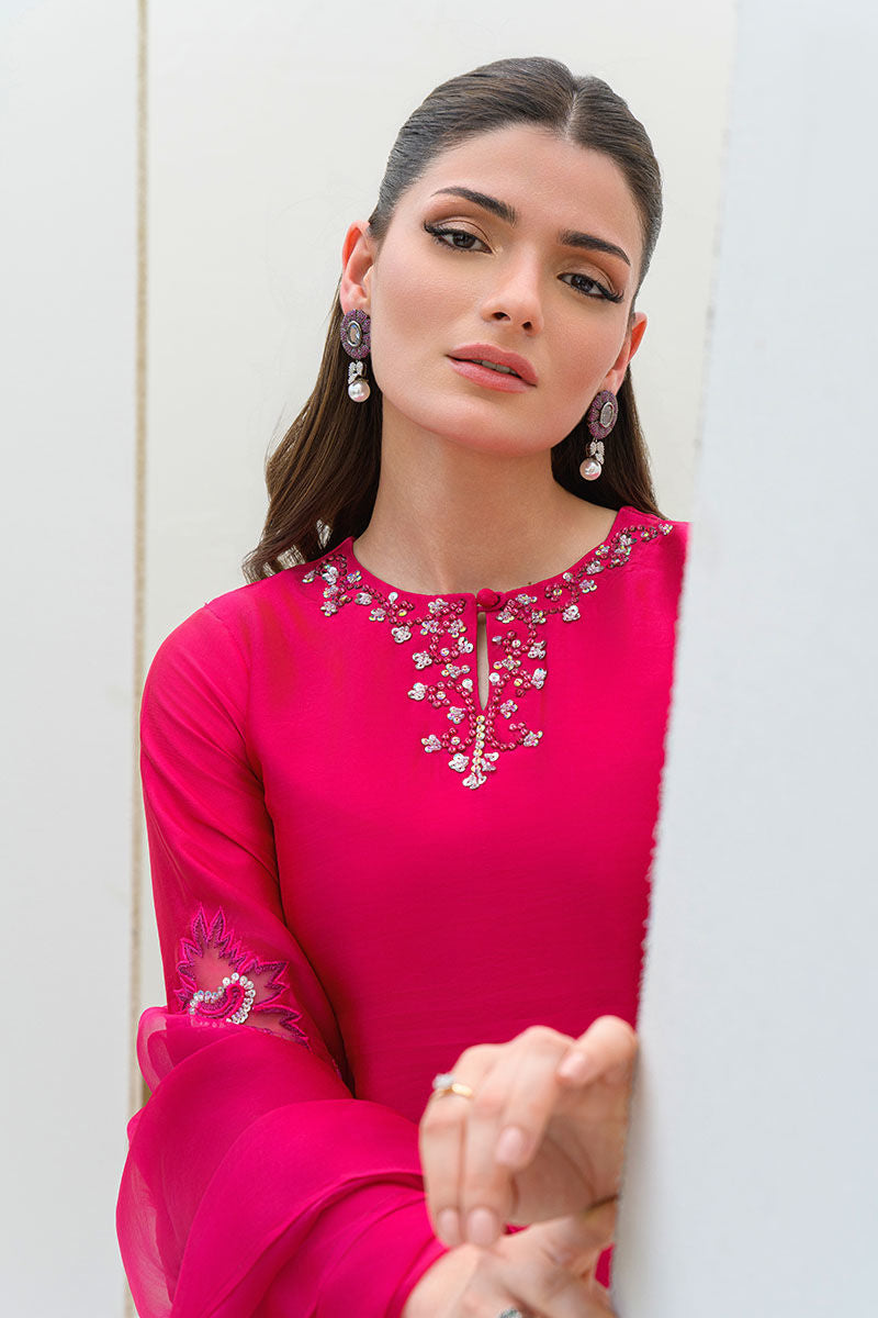 Fatima Khan | Serene Eid Luxe Pret | Pinktastic - Official Fatima Khan stockist in UK - Sakeena London