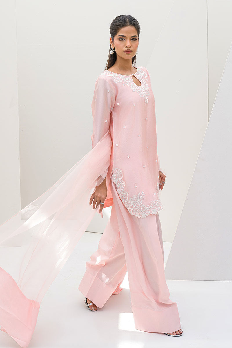 Fatima Khan | Serene Eid Luxe Pret | Rosie - Official Fatima Khan stockist in UK - Sakeena London