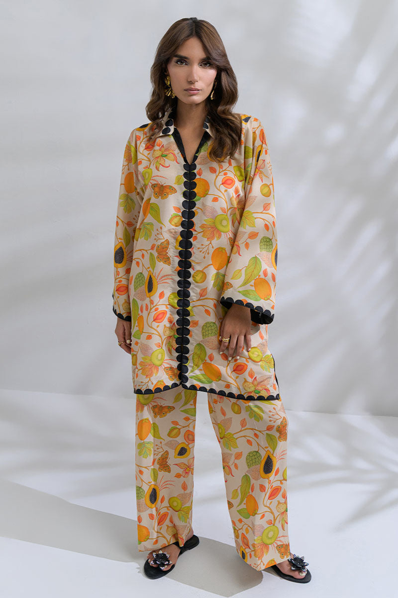 Fatima Khan | FK Prints | Breezy Papaya - Official Fatima Khan stockist in UK - Sakeena London