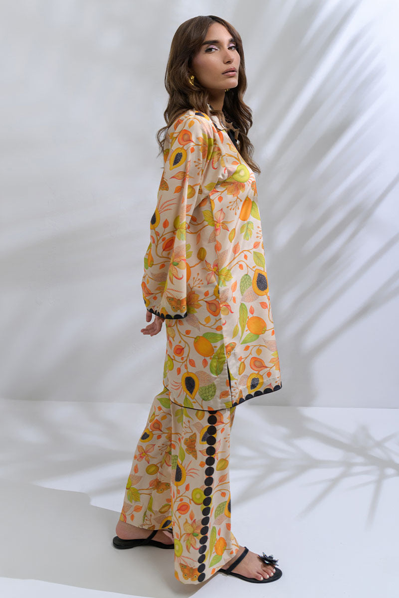 Fatima Khan | FK Prints | Breezy Papaya - Official Fatima Khan stockist in UK - Sakeena London