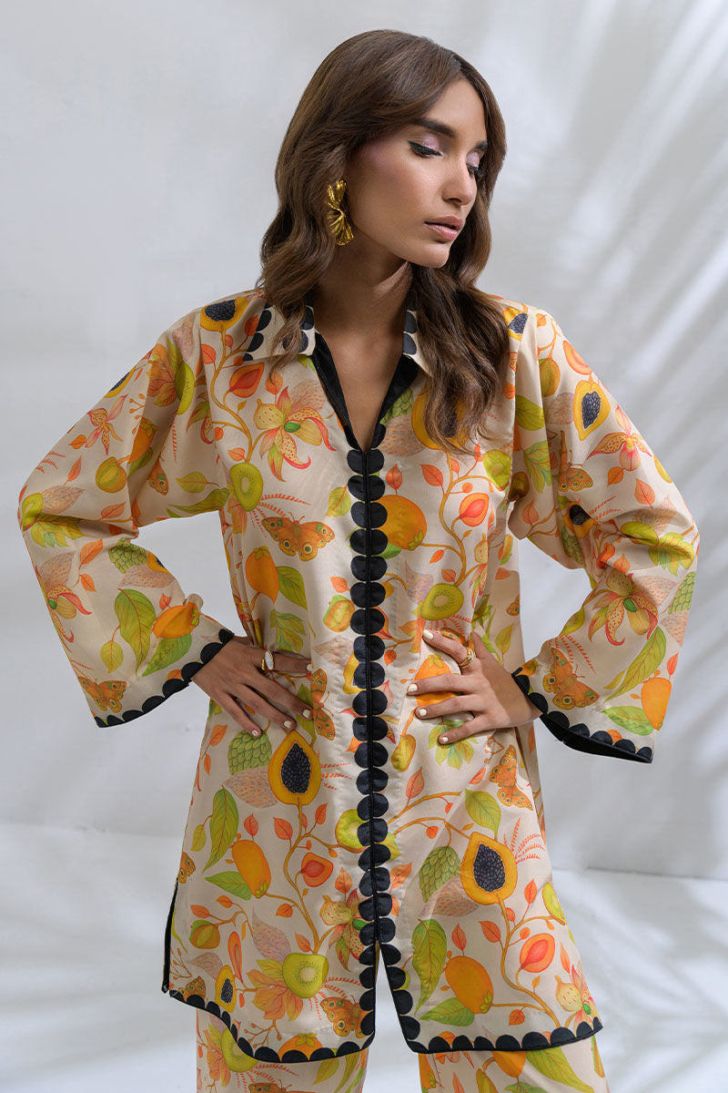 Fatima Khan | FK Prints | Breezy Papaya - Official Fatima Khan stockist in UK - Sakeena London