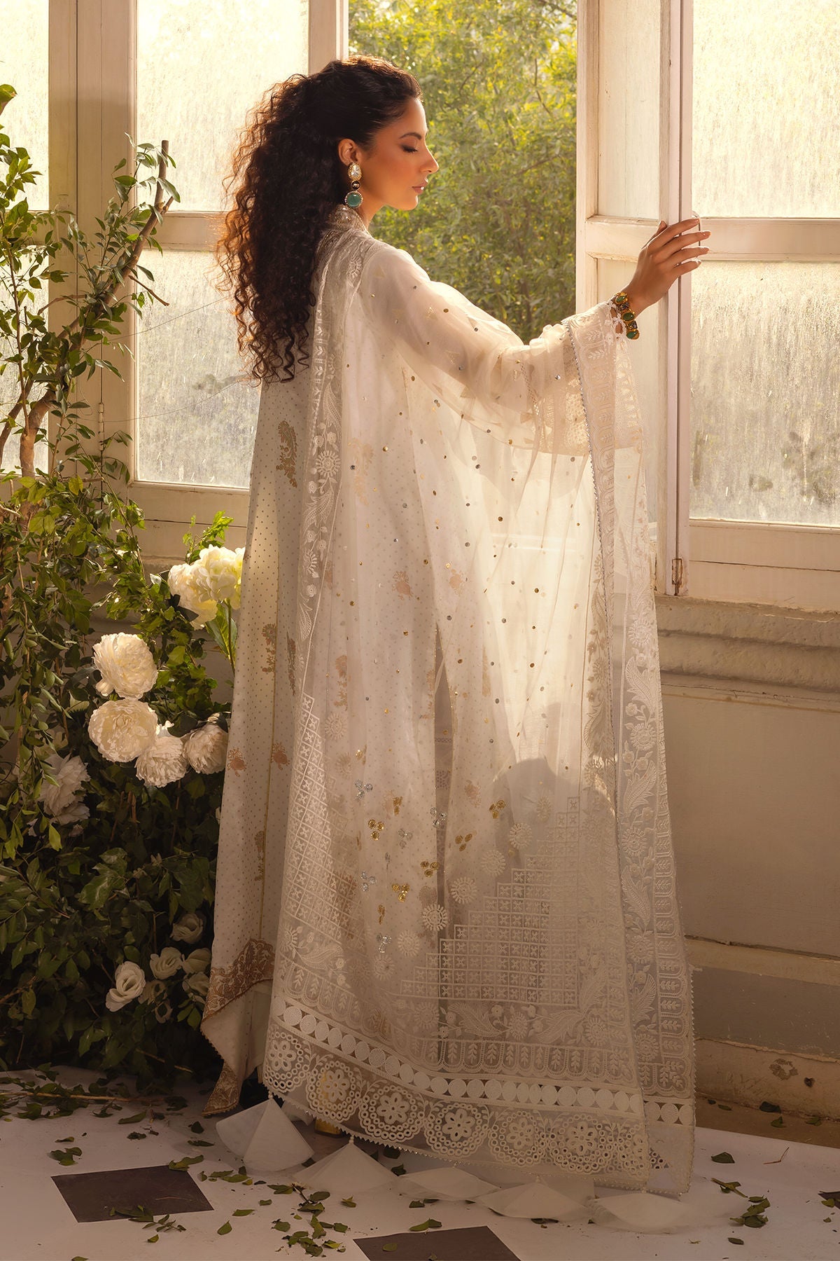 Annus Abrar | Designer Picks 24 | RANO KAFTAN CUT SHIRT - Official Annus Abrar stockist in UK - Sakeena London