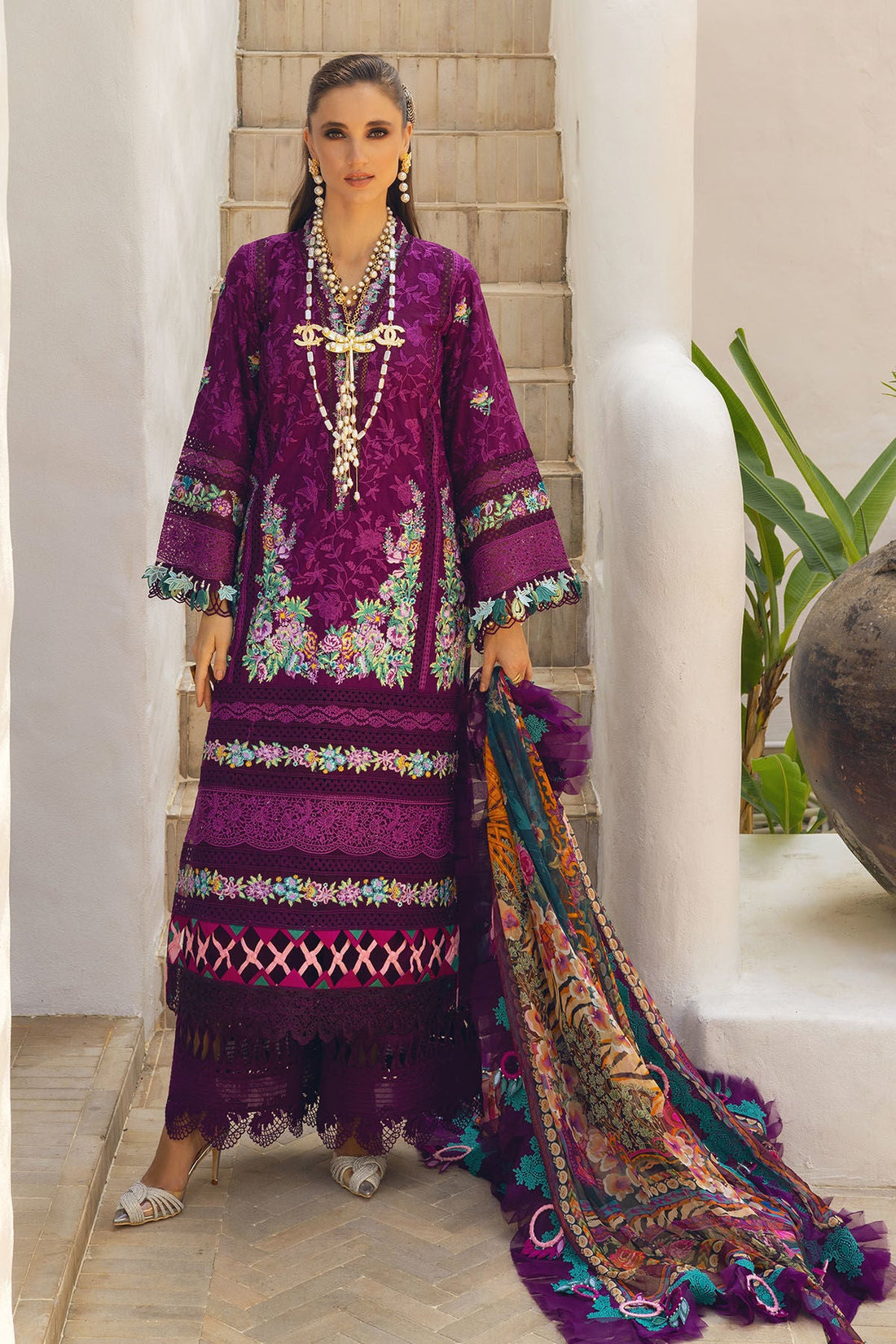 Annus Abrar | Neroli Luxury Lawn | Zoila - Official Annus Abrar stockist in UK - Sakeena London