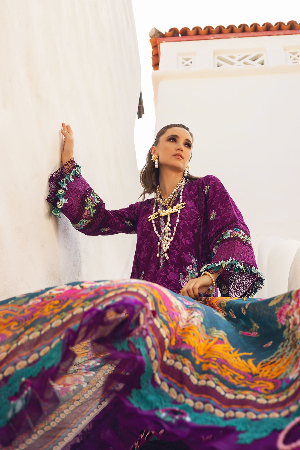 Annus Abrar | Neroli Luxury Lawn | Zoila - Official Annus Abrar stockist in UK - Sakeena London