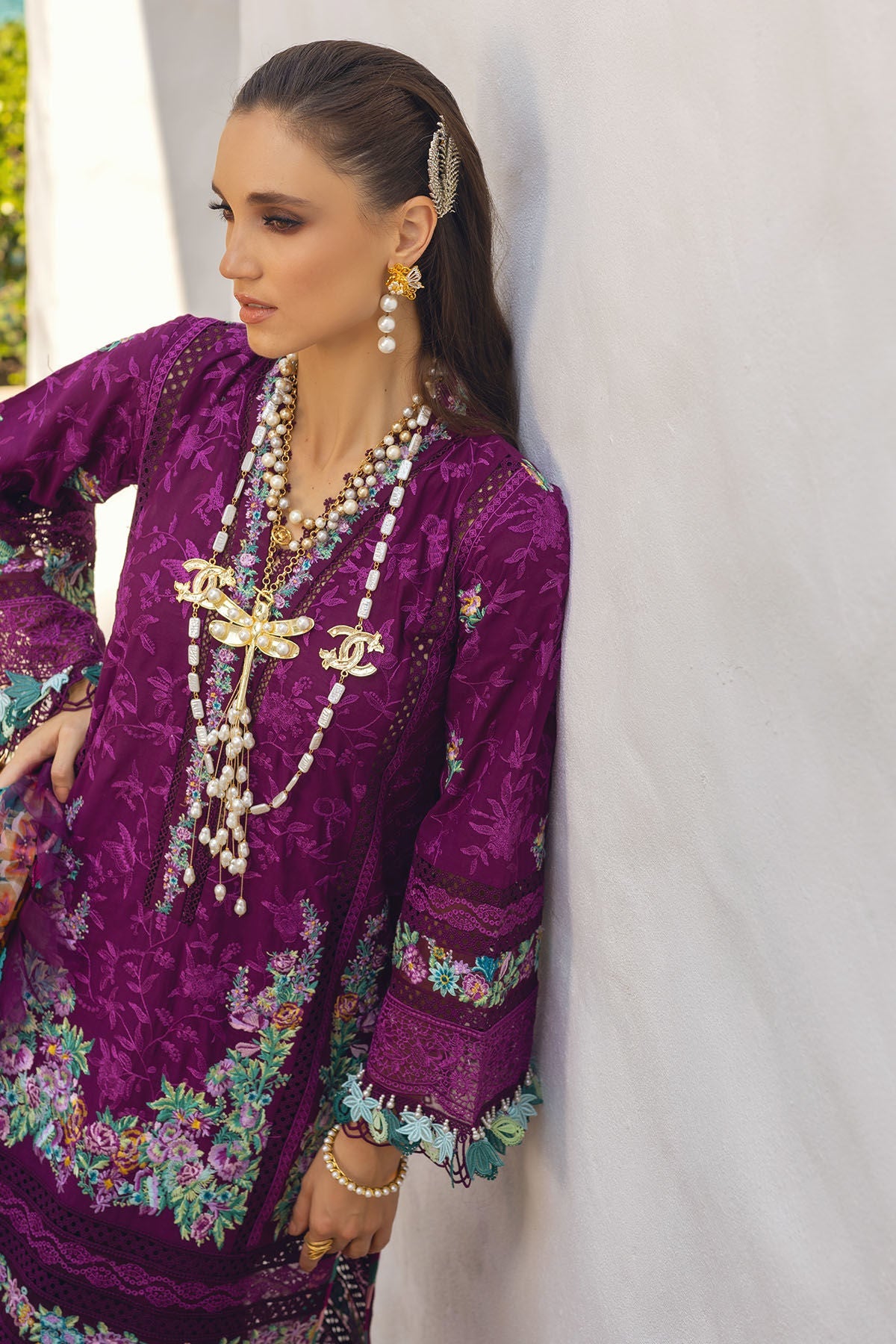 Annus Abrar | Neroli Luxury Lawn | Zoila - Official Annus Abrar stockist in UK - Sakeena London