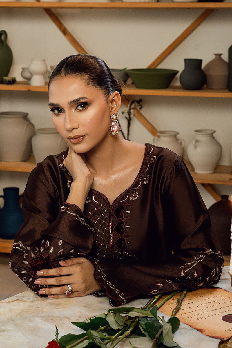 Fatima Khan | Warm Whisper Velvet 25 | Bronze Reverie - Official Fatima Khan stockist in UK - Sakeena London