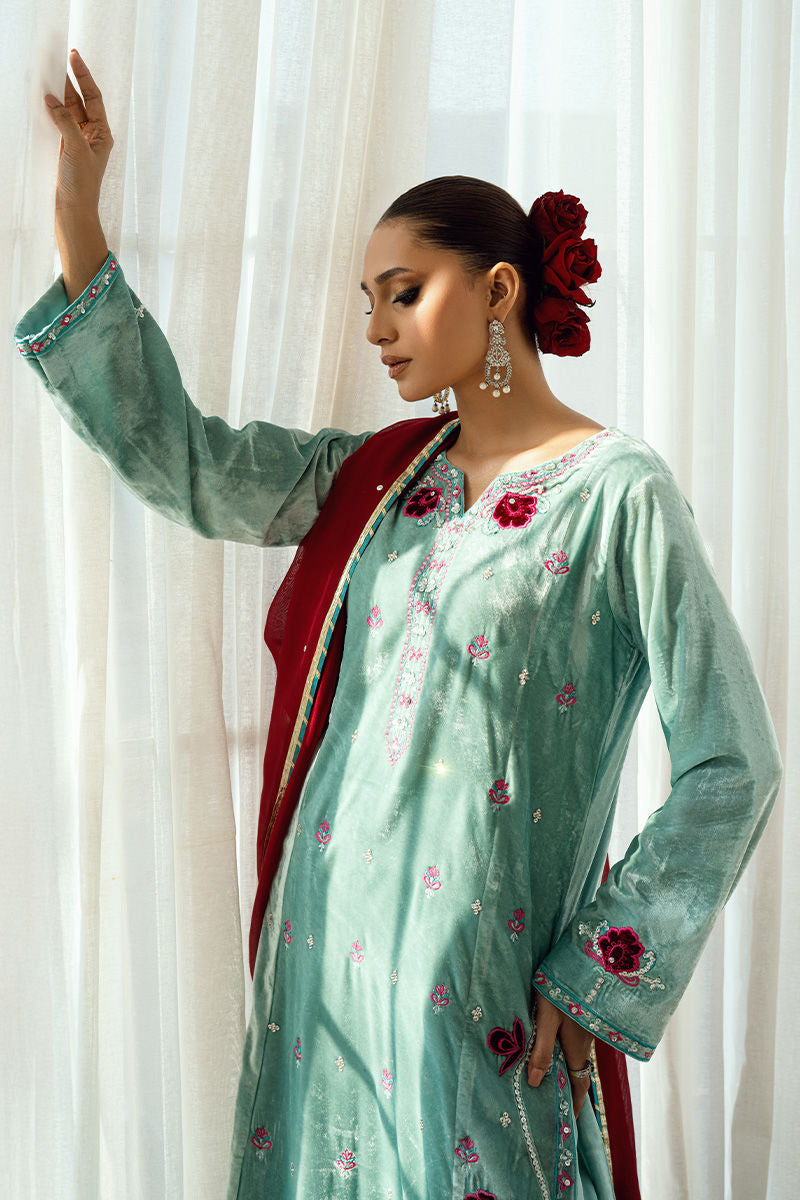 Fatima Khan | Warm Whisper Velvet 25 | Twilight Rose - Official Fatima Khan stockist in UK - Sakeena London