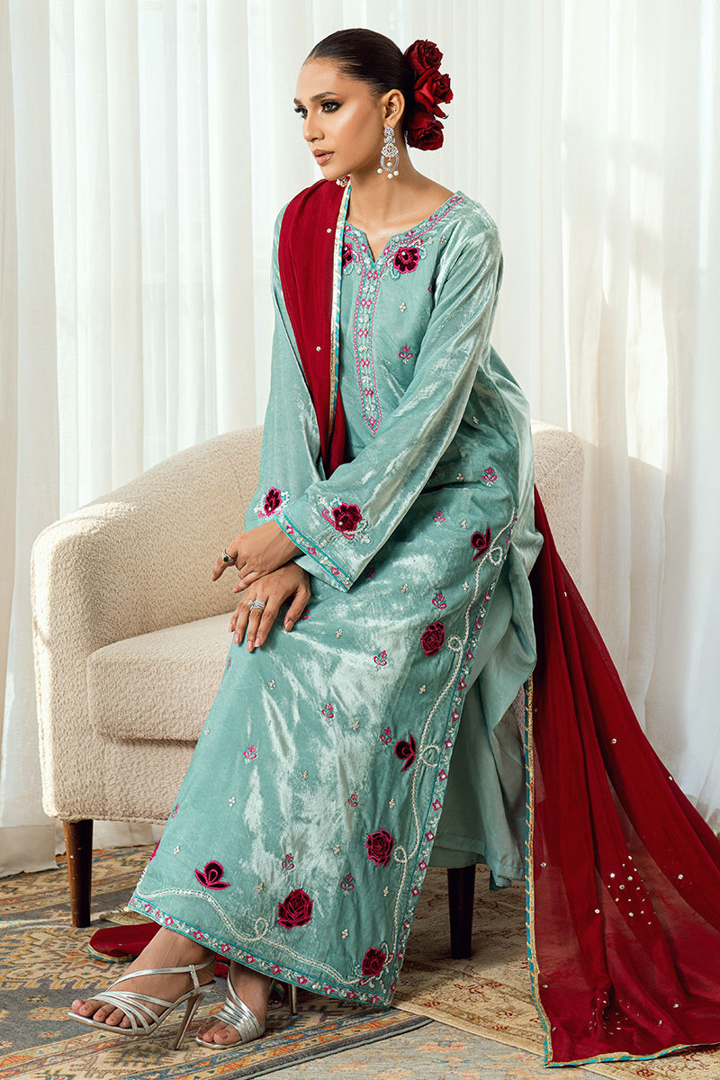 Fatima Khan | Warm Whisper Velvet 25 | Twilight Rose - Official Fatima Khan stockist in UK - Sakeena London