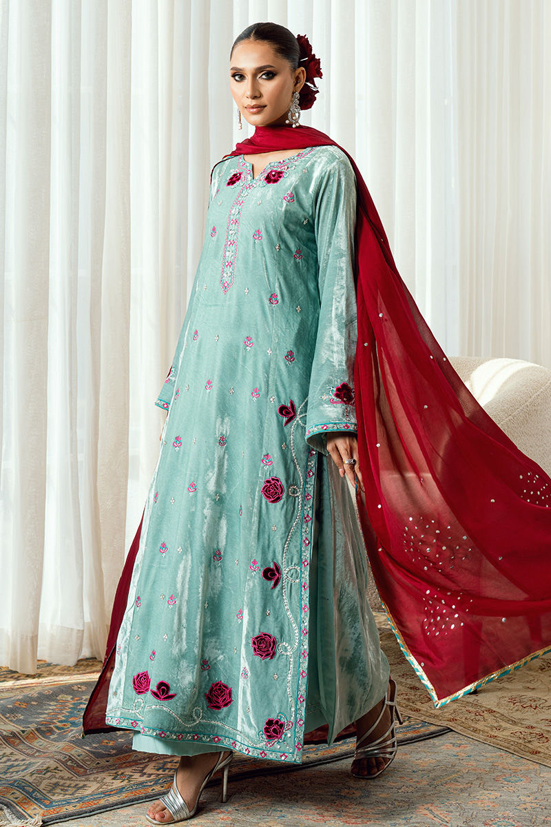 Fatima Khan | Warm Whisper Velvet 25 | Twilight Rose - Official Fatima Khan stockist in UK - Sakeena London