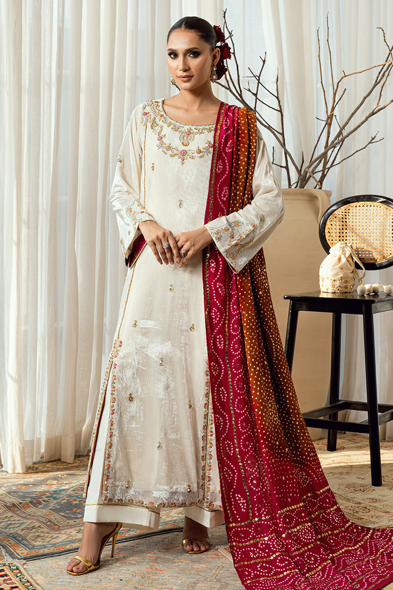 Fatima Khan | Warm Whisper Velvet 25 | Golden Grace - Official Fatima Khan stockist in UK - Sakeena London