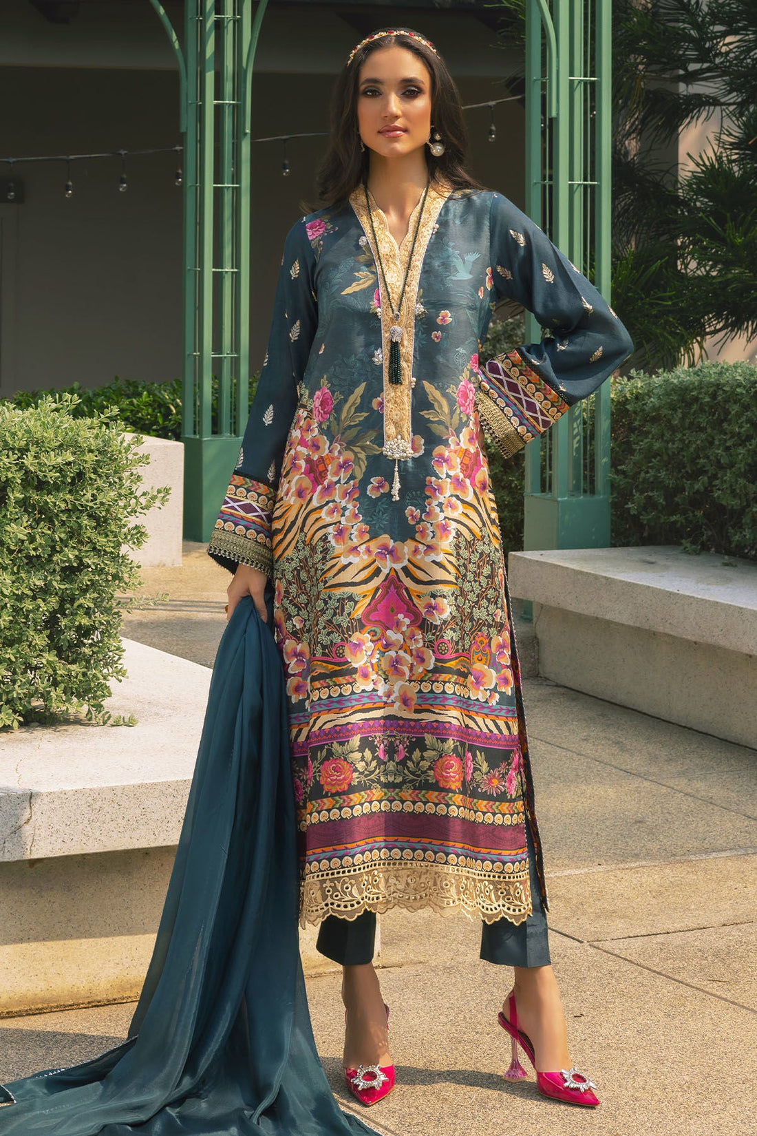 Annus Abrar | Luxe Silk Pret | SIBYL - Official Annus Abrar stockist in UK - Sakeena London