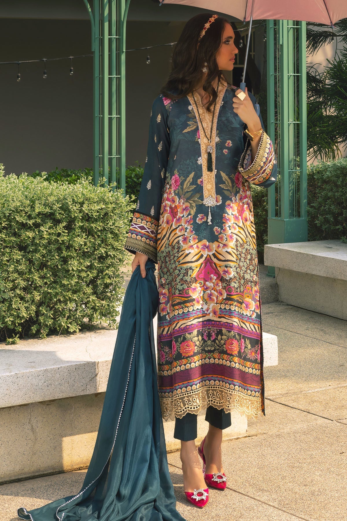 Annus Abrar | Luxe Silk Pret | SIBYL - Official Annus Abrar stockist in UK - Sakeena London