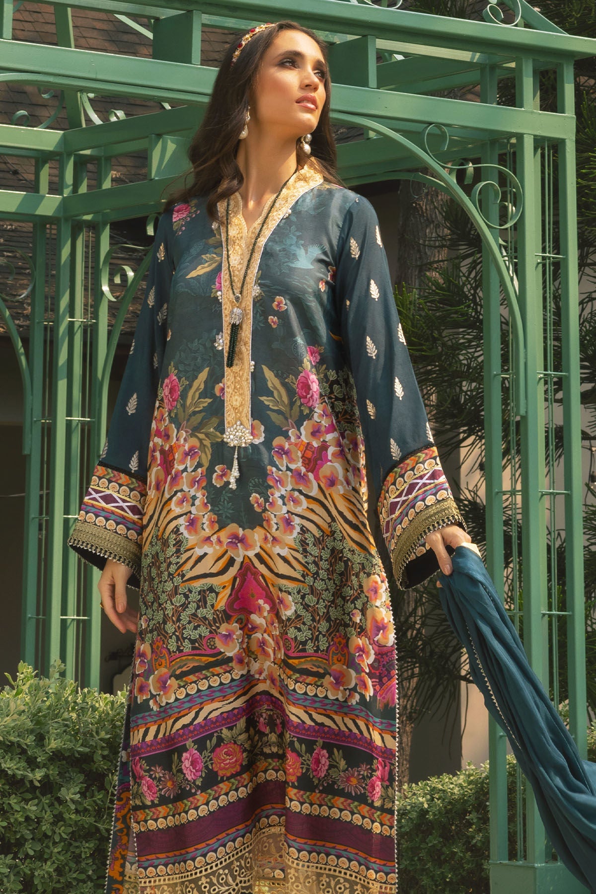 Annus Abrar | Luxe Silk Pret | SIBYL - Official Annus Abrar stockist in UK - Sakeena London