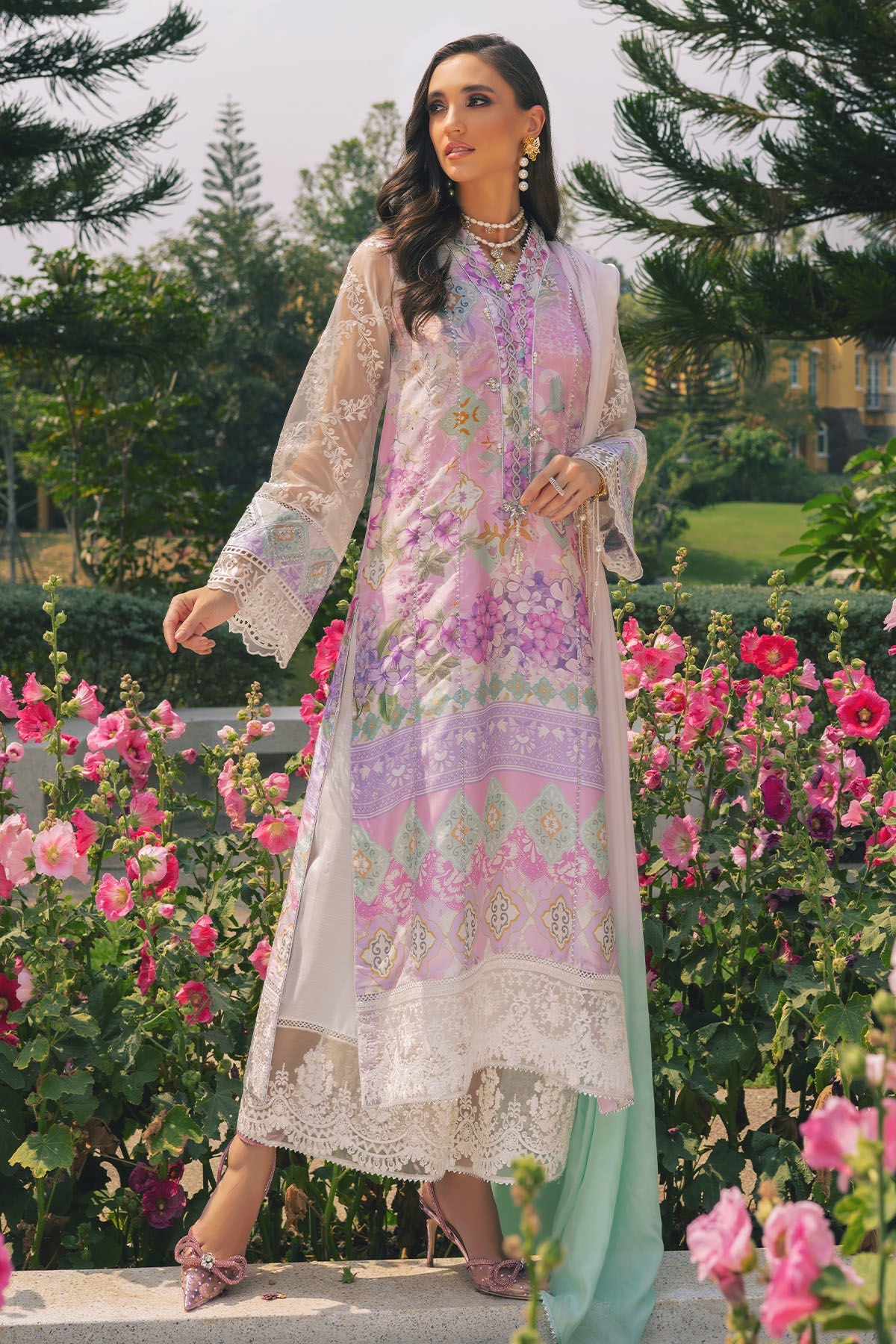 Annus Abrar | Luxe Silk Pret | LARISA - Official Annus Abrar stockist in UK - Sakeena London