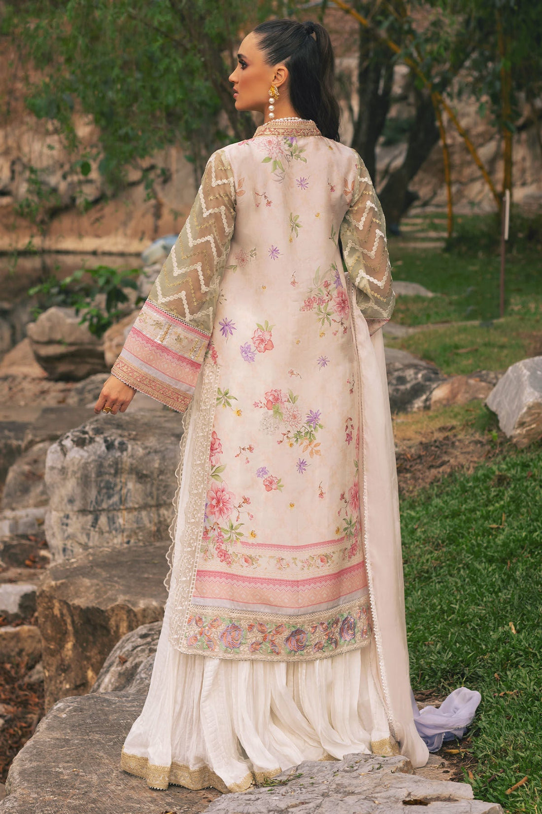 Annus Abrar | Luxe Silk Pret | HALEH - Official Annus Abrar stockist in UK - Sakeena London