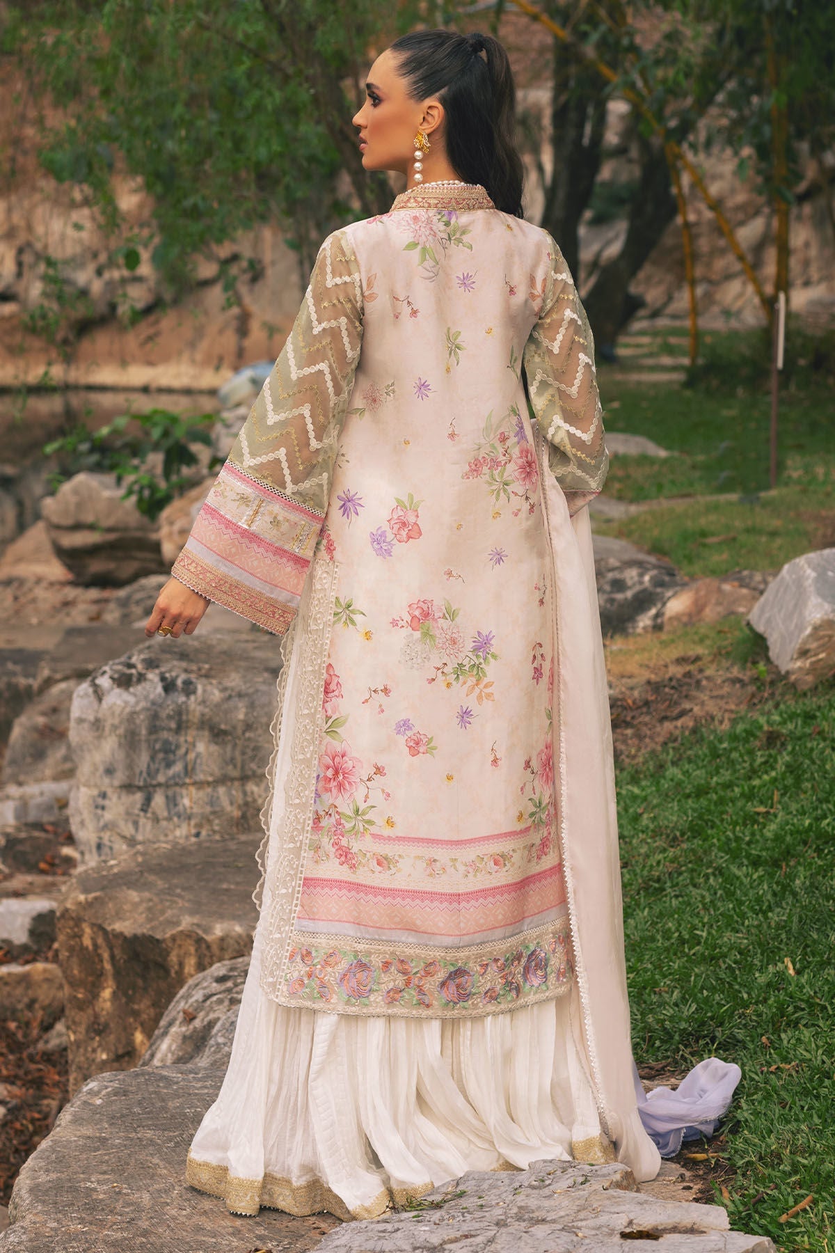 Annus Abrar | Luxe Silk Pret | HALEH - Official Annus Abrar stockist in UK - Sakeena London