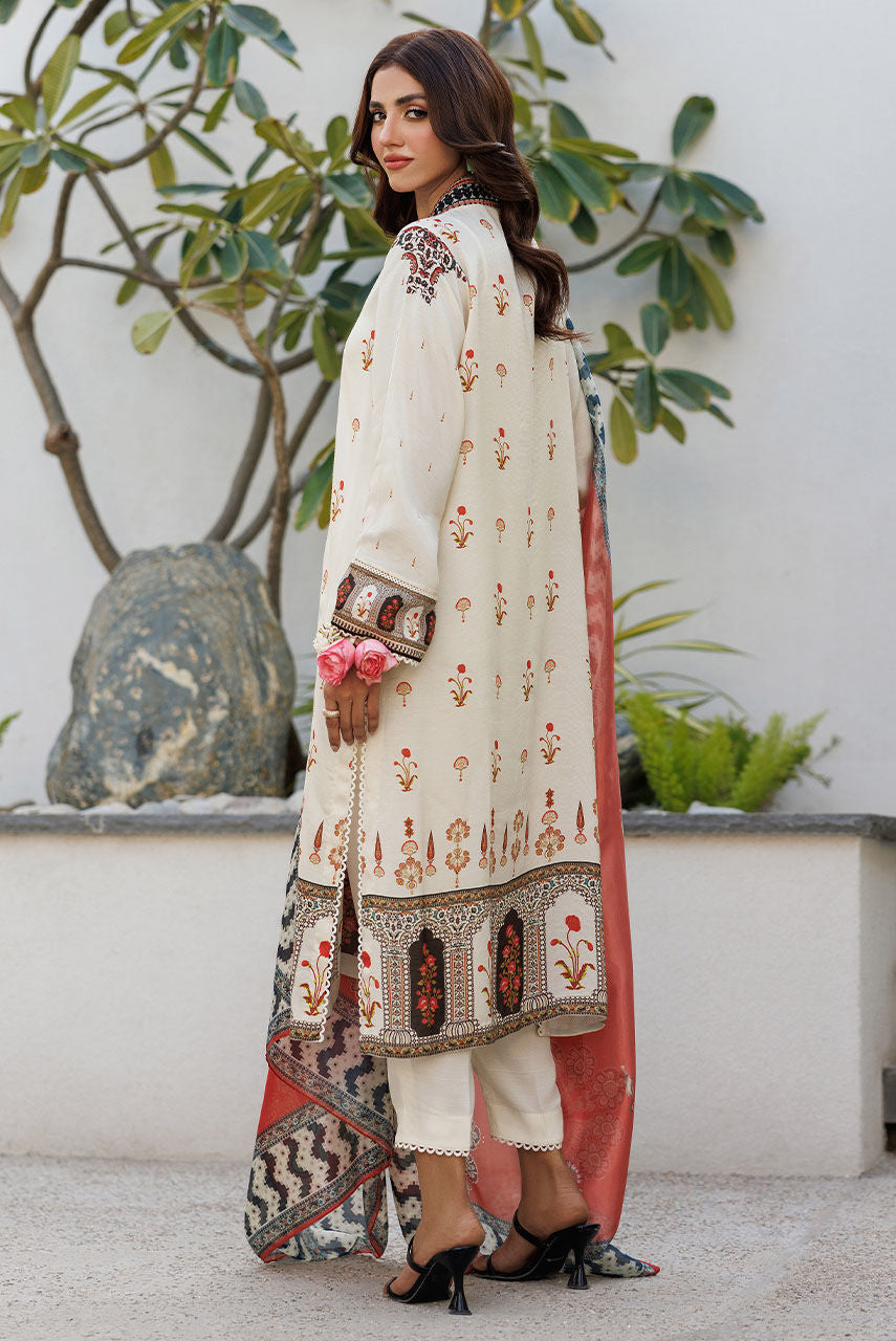 Deepak Perwani | Festive Lawn 24 | KTD4076 - Official Deepak Perwani stockist in UK - Sakeena London
