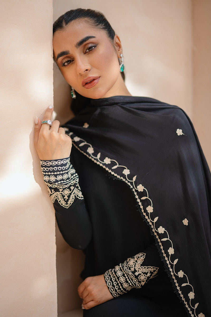 Ansab Jahangir | Luxury Silk Pret | NOCTURNE - Official Ansab Jahangir stockist in UK - Sakeena London