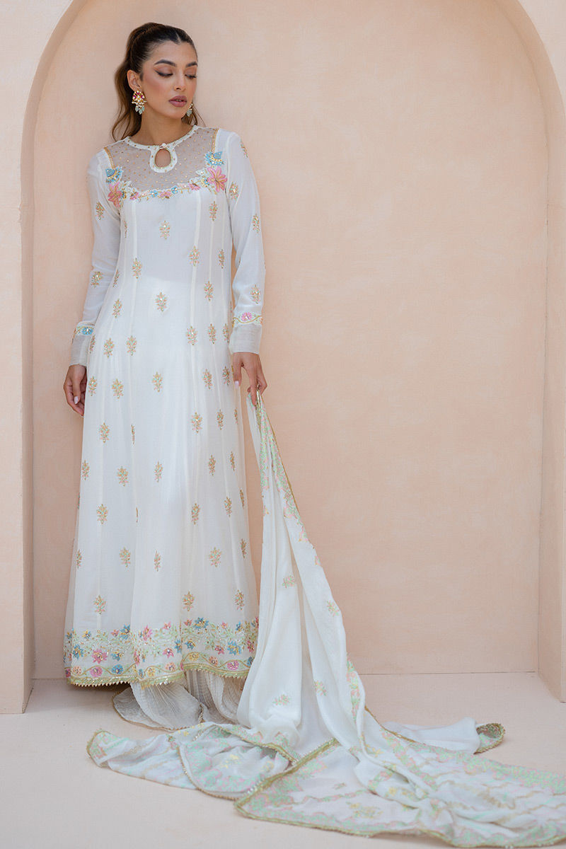 Ansab Jahangir | Luxury Silk Pret | ELYSIAN OPAL - Official Ansab Jahangir stockist in UK - Sakeena London