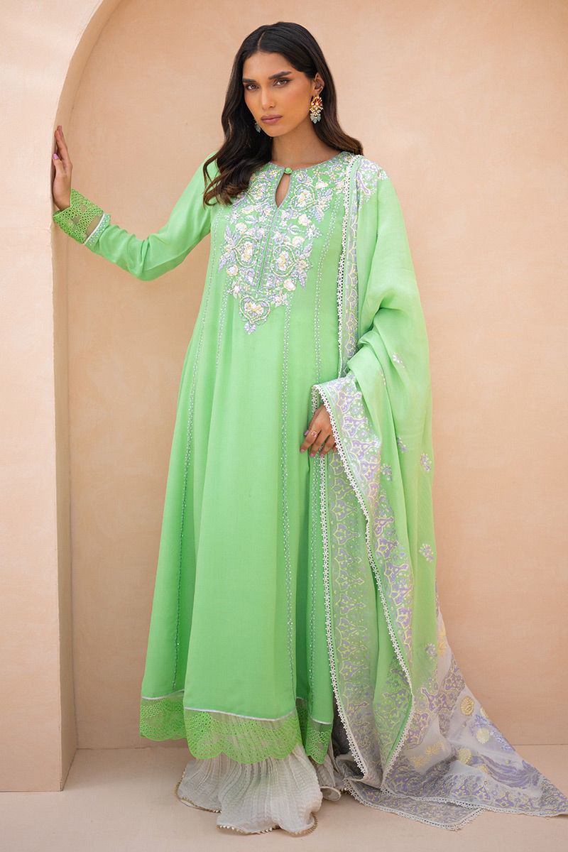 Ansab Jahangir | Luxury Silk Pret | VERDE - Official Ansab Jahangir stockist in UK - Sakeena London
