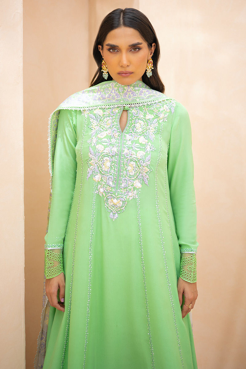 Ansab Jahangir | Luxury Silk Pret | VERDE - Official Ansab Jahangir stockist in UK - Sakeena London