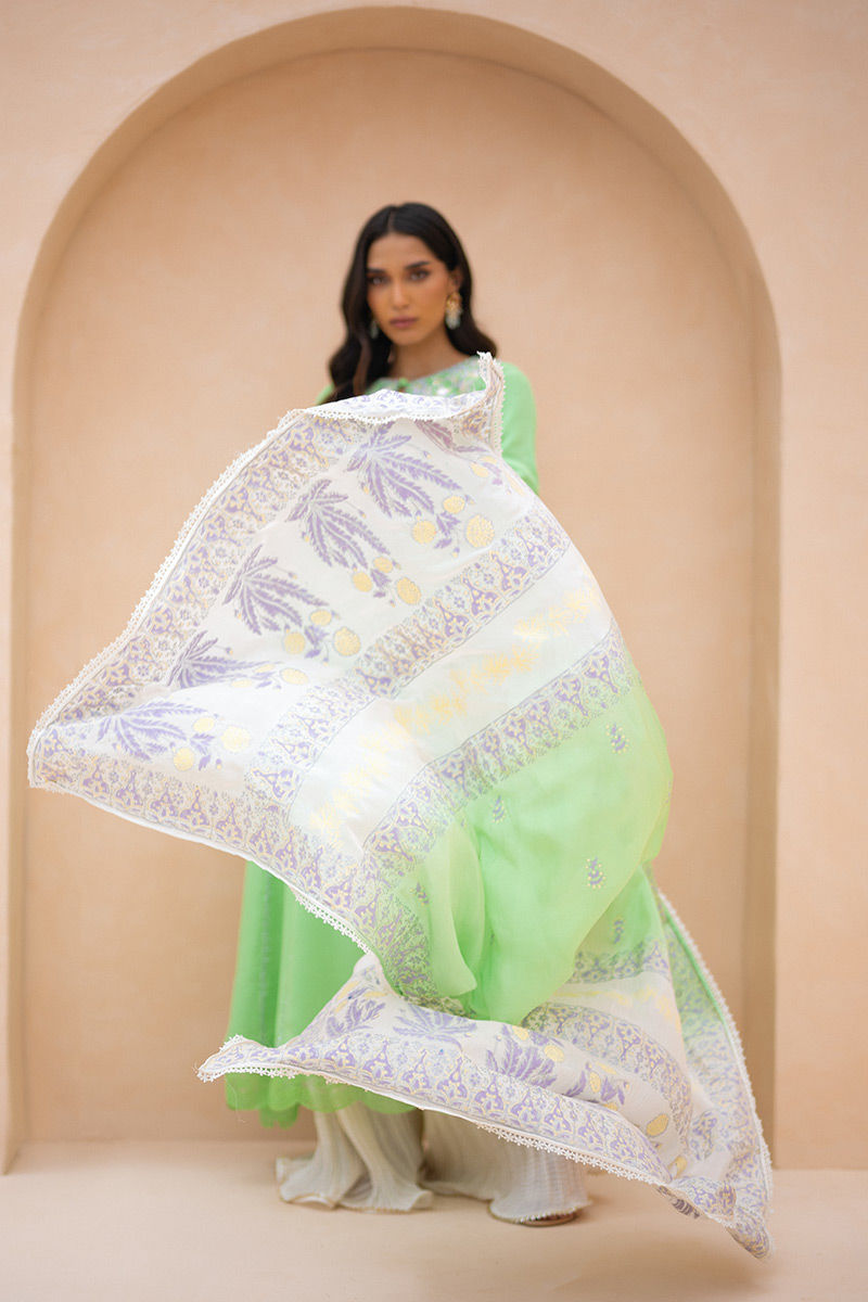 Ansab Jahangir | Luxury Silk Pret | VERDE - Official Ansab Jahangir stockist in UK - Sakeena London