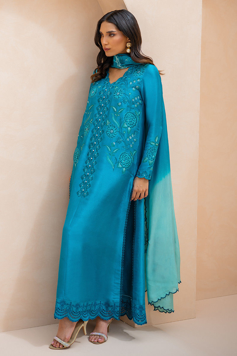 Ansab Jahangir | Luxury Silk Pret | MARINA - Official Ansab Jahangir stockist in UK - Sakeena London