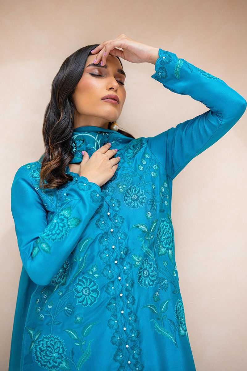Ansab Jahangir | Luxury Silk Pret | MARINA - Official Ansab Jahangir stockist in UK - Sakeena London