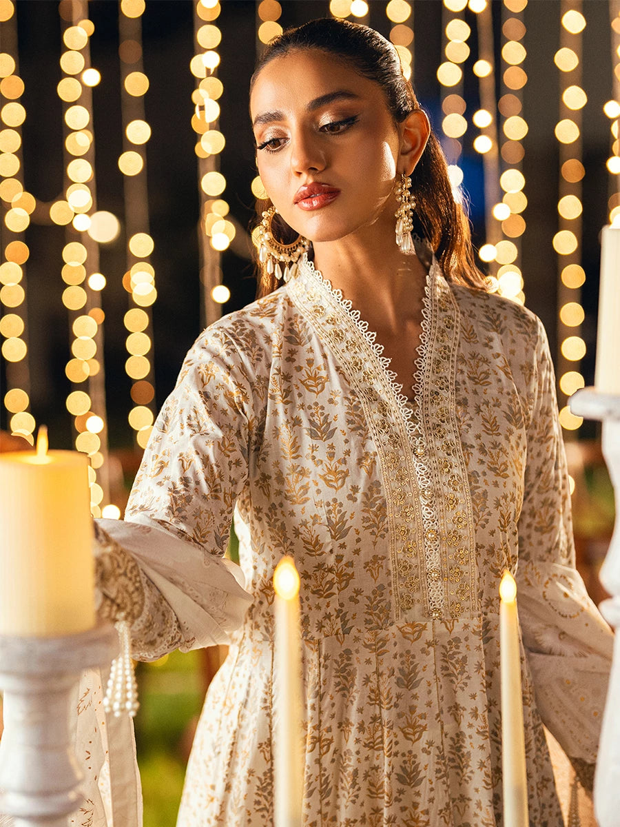 Salitex | Signature Festive Chiffon | UNS25WW002UT - Official Salitex stockist in UK - Sakeena London