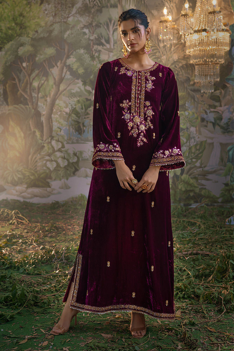 Ansab Jahangir | Bow Velvet Edit | JULIANA - Official Ansab Jahangir stockist in UK - Sakeena London