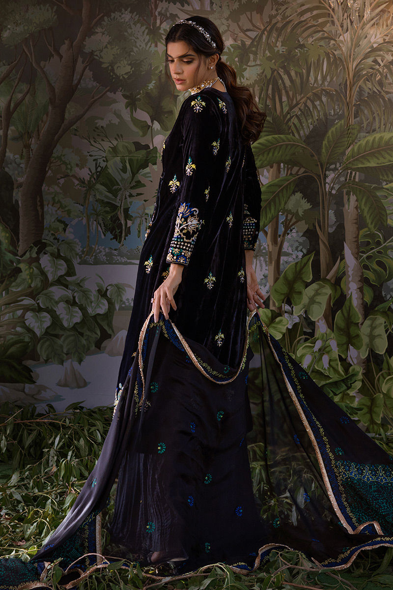 Ansab Jahangir | Bow Velvet Edit | AMARA - Official Ansab Jahangir stockist in UK - Sakeena London