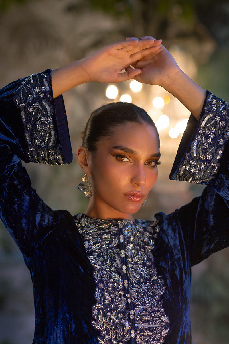 Ansab Jahangir | Bow Velvet Edit | EIRA - Official Ansab Jahangir stockist in UK - Sakeena London