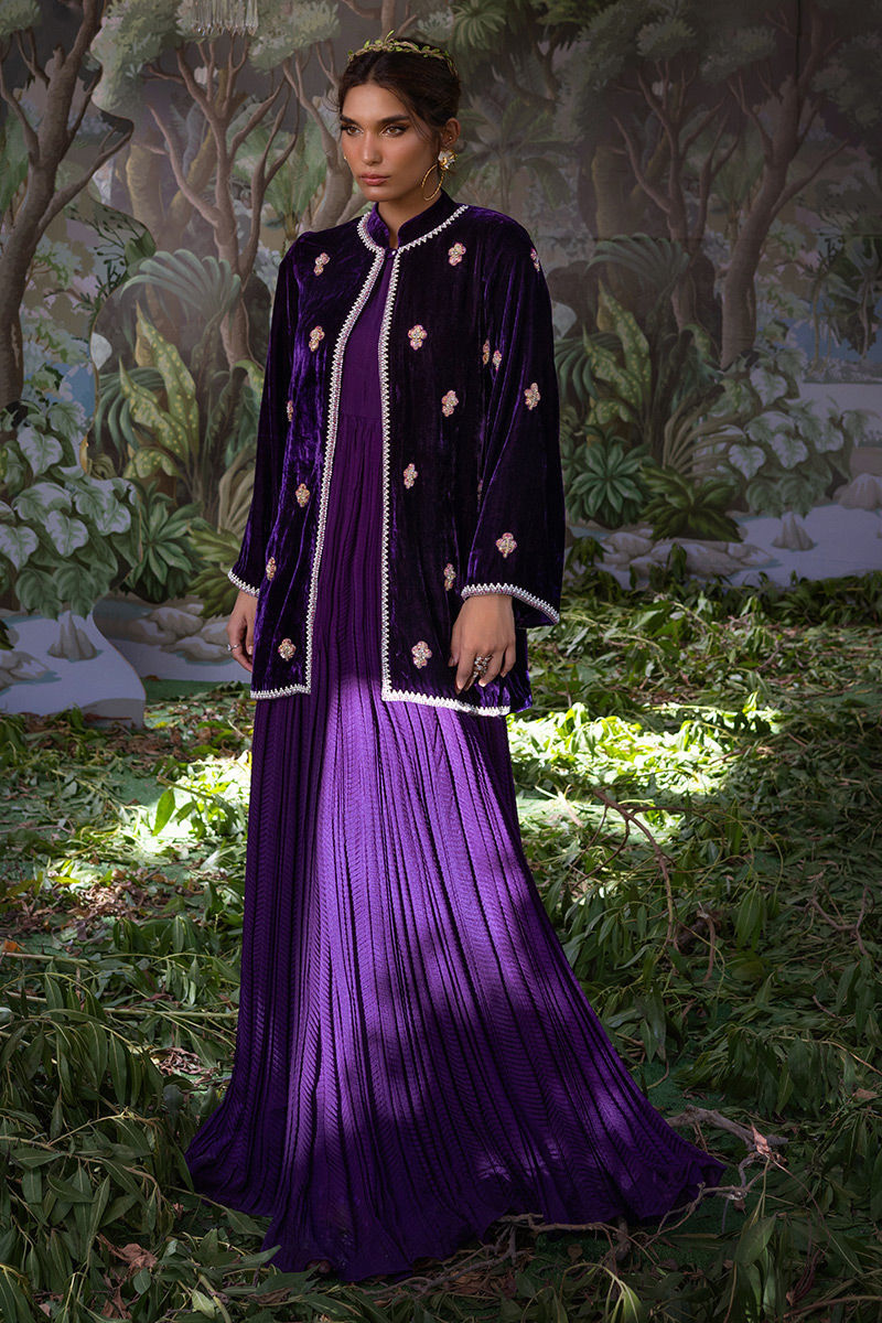 Ansab Jahangir | Bow Velvet Edit | IRISA - Official Ansab Jahangir stockist in UK - Sakeena London