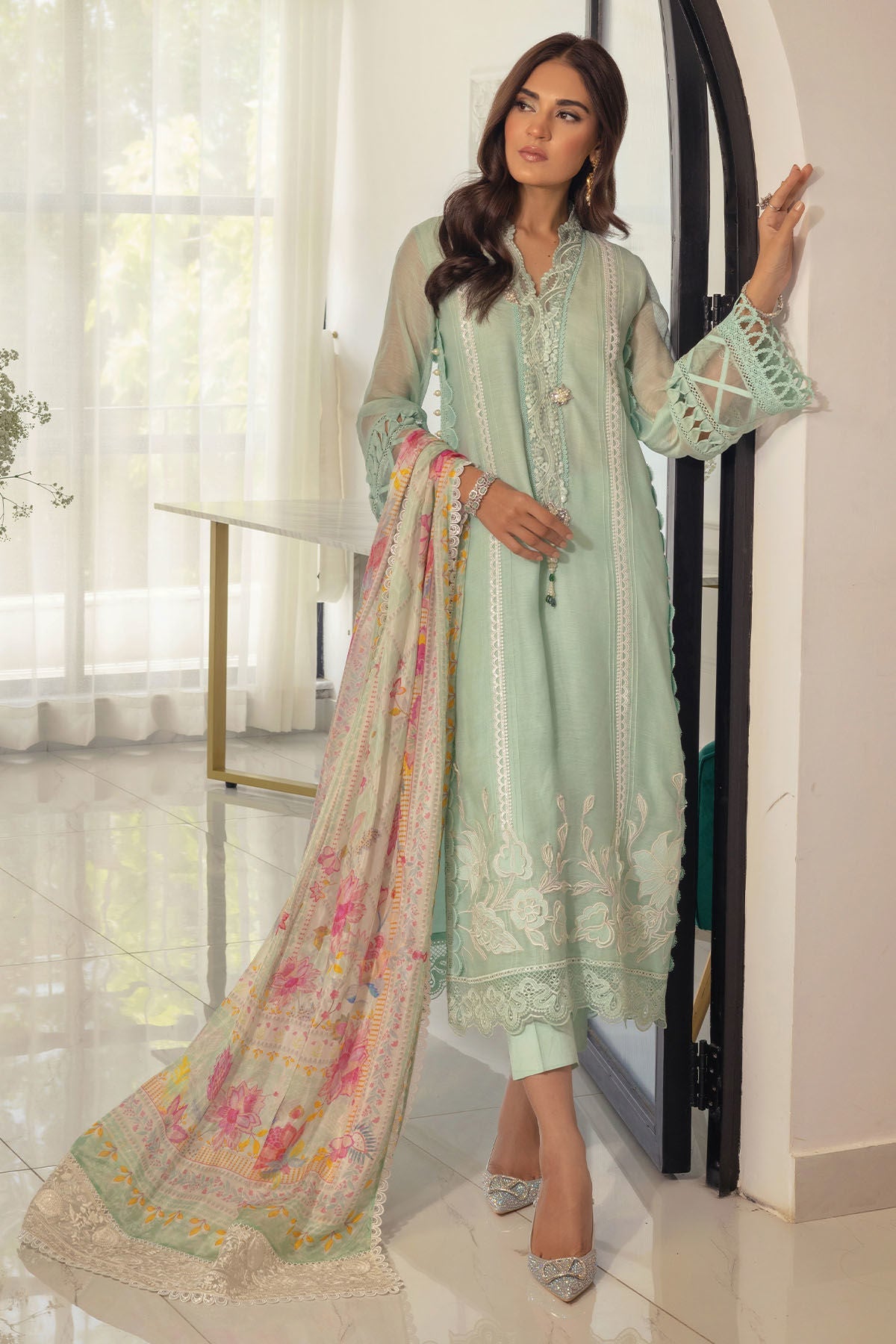 Annus Abrar | Designer Picks 24 | ZIKASHA - SHIRT, PANTS AND DUPATTA - Official Annus Abrar stockist in UK - Sakeena London