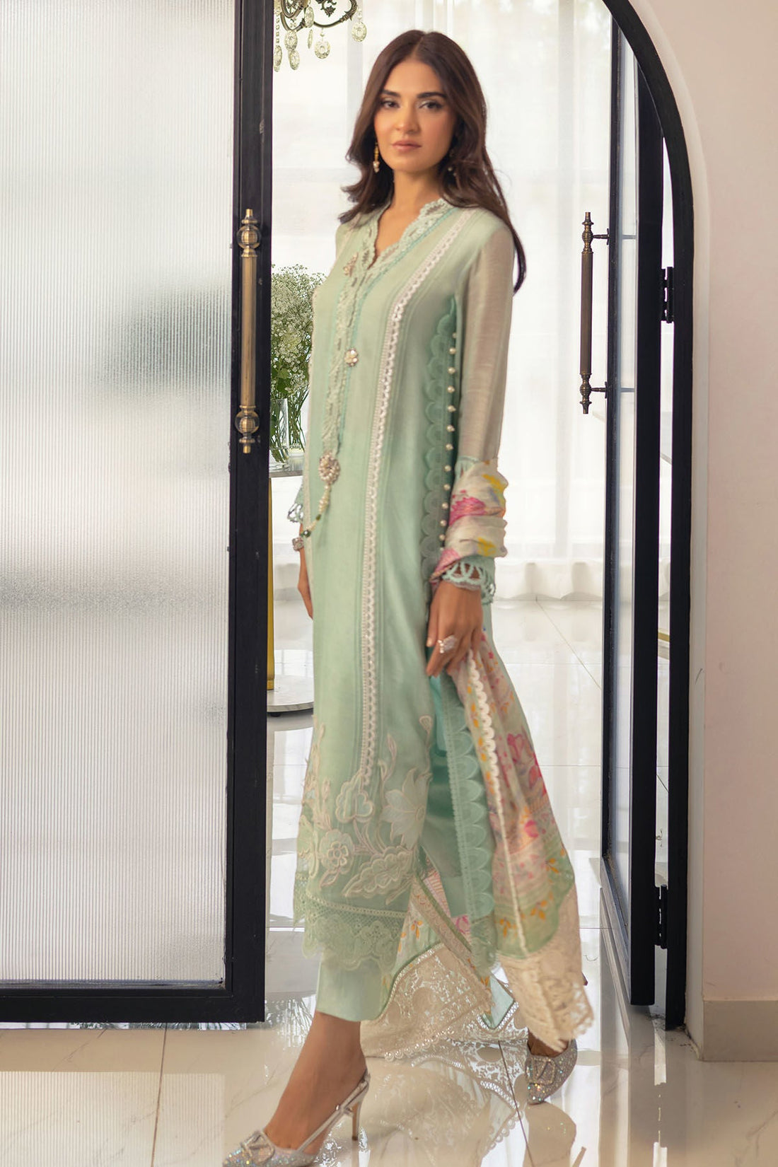 Annus Abrar | Designer Picks 24 | ZIKASHA - SHIRT, PANTS AND DUPATTA - Official Annus Abrar stockist in UK - Sakeena London