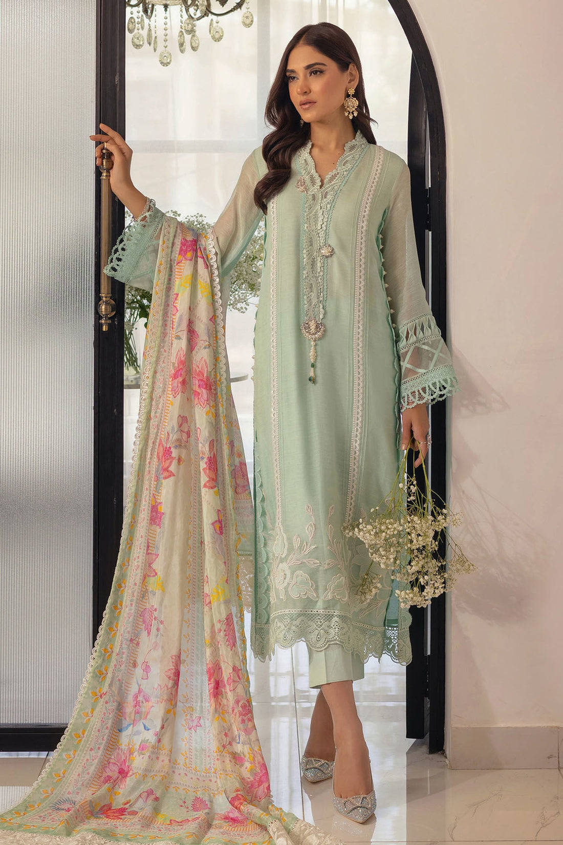 Annus Abrar | Designer Picks 24 | ZIKASHA - SHIRT, PANTS AND DUPATTA - Official Annus Abrar stockist in UK - Sakeena London