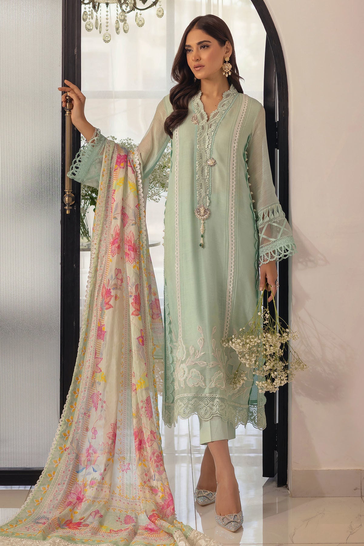 Annus Abrar | Designer Picks 24 | ZIKASHA - SHIRT, PANTS AND DUPATTA - Official Annus Abrar stockist in UK - Sakeena London