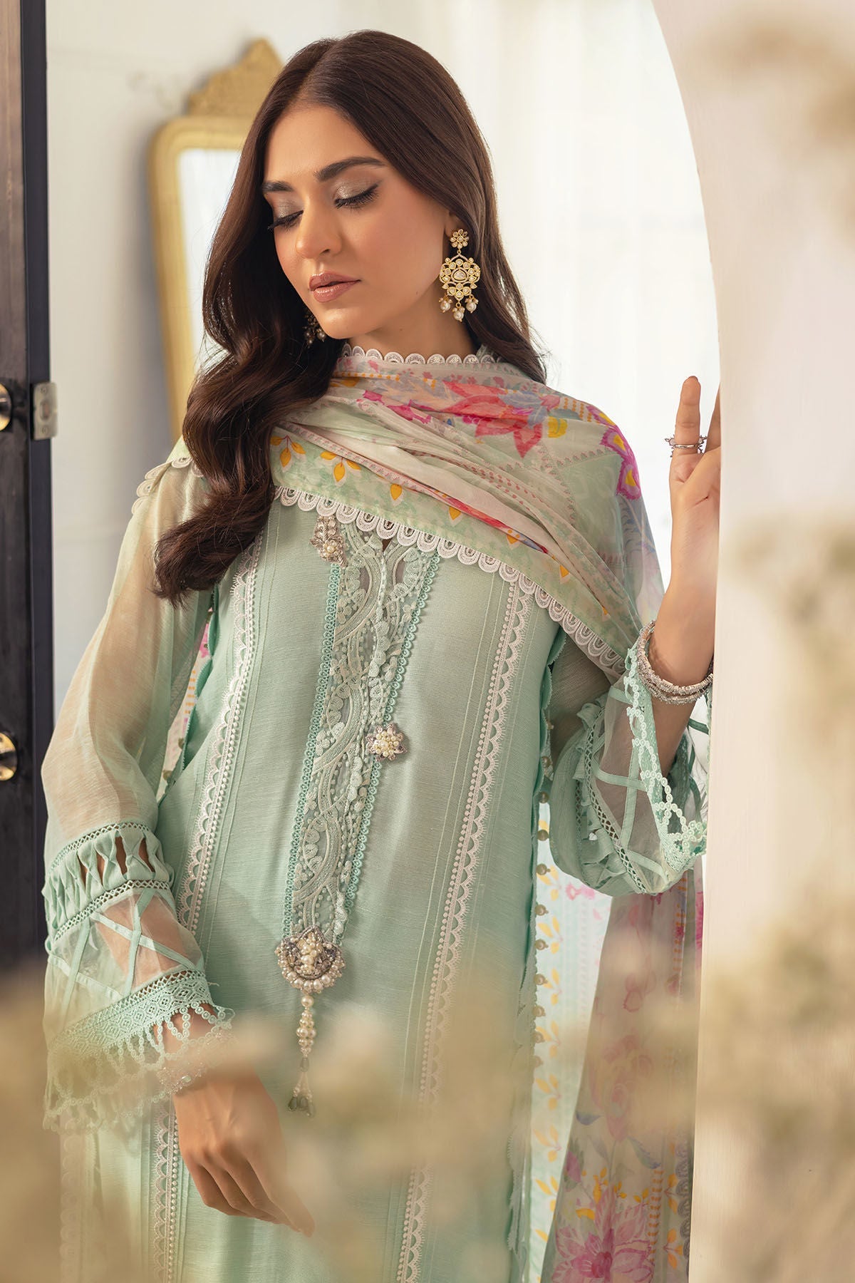 Annus Abrar | Designer Picks 24 | ZIKASHA - SHIRT, PANTS AND DUPATTA - Official Annus Abrar stockist in UK - Sakeena London