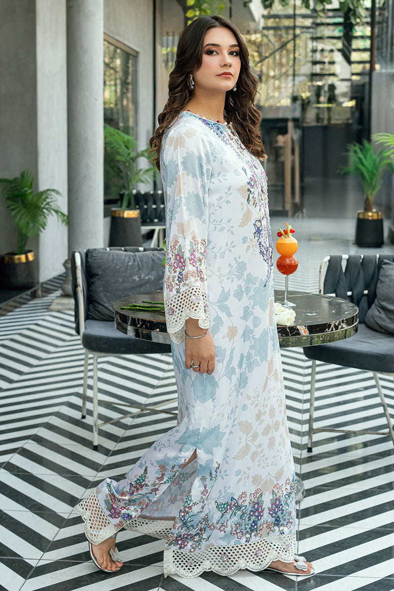 Fatima Khan | La Fleur Eid Edit | Ivory Sky